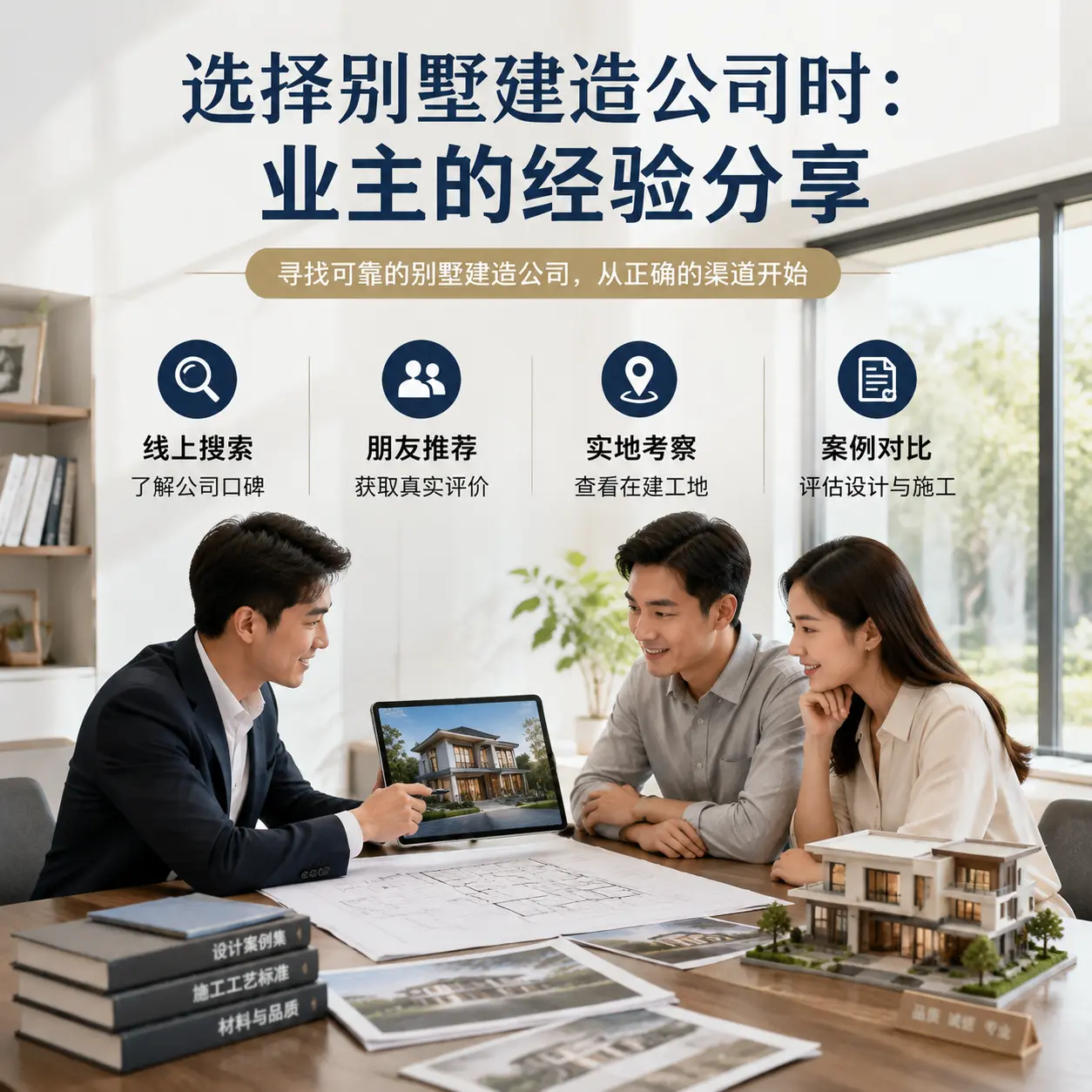 选择别墅建造公司时: 金沙 业主的经验分享