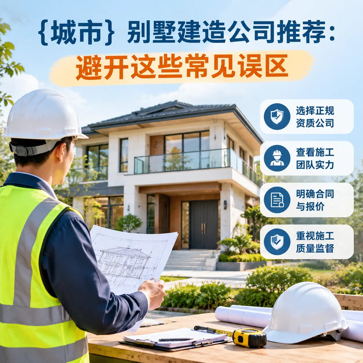 金沙 别墅建造公司推荐:避开这些常见误区