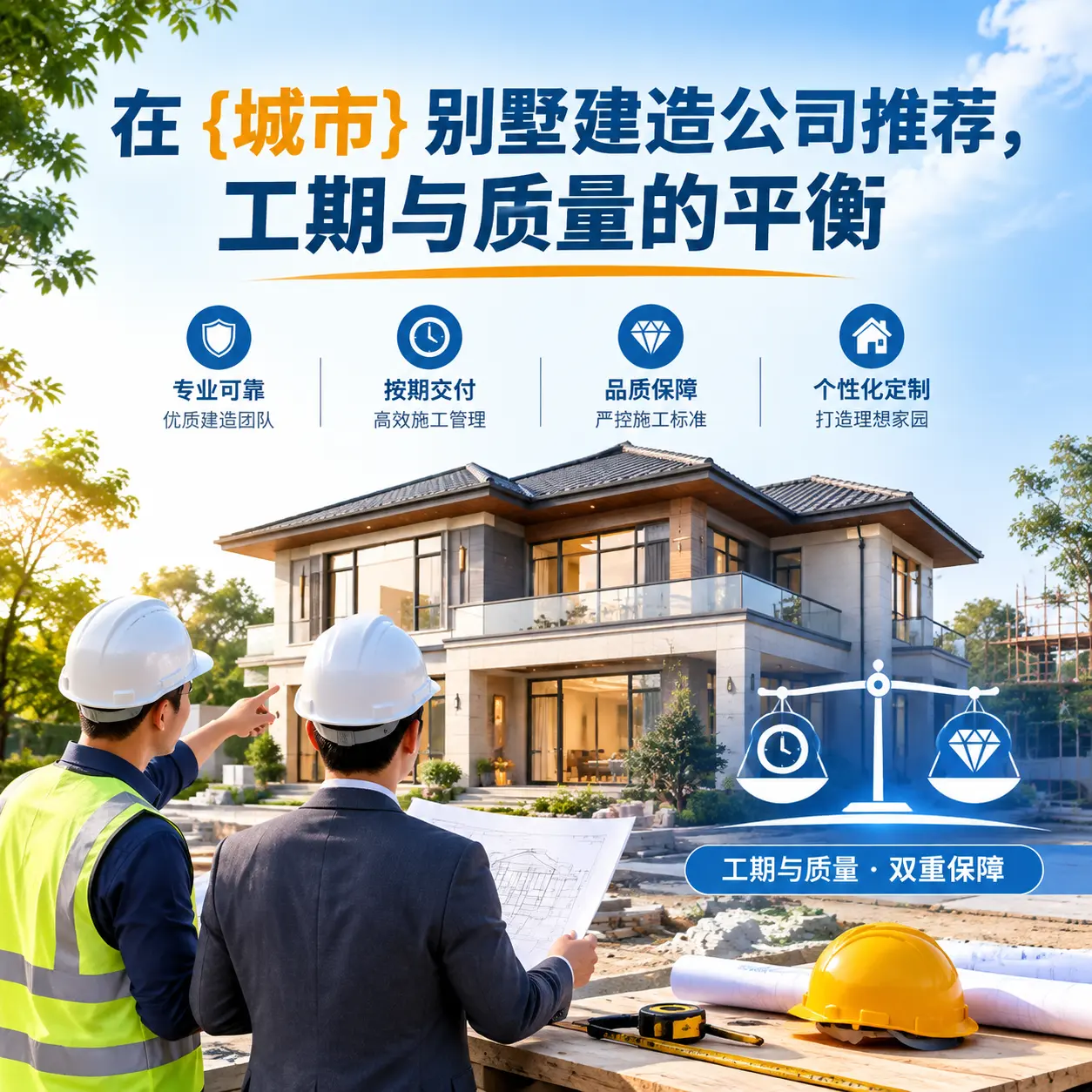 在 金沙 别墅建造公司推荐，工期与质量的平衡
