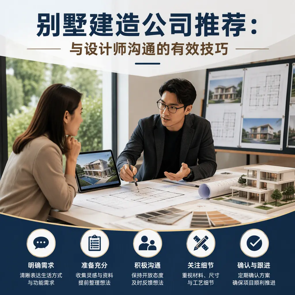 别墅建造公司推荐：与设计师沟通的有效技巧在 金沙