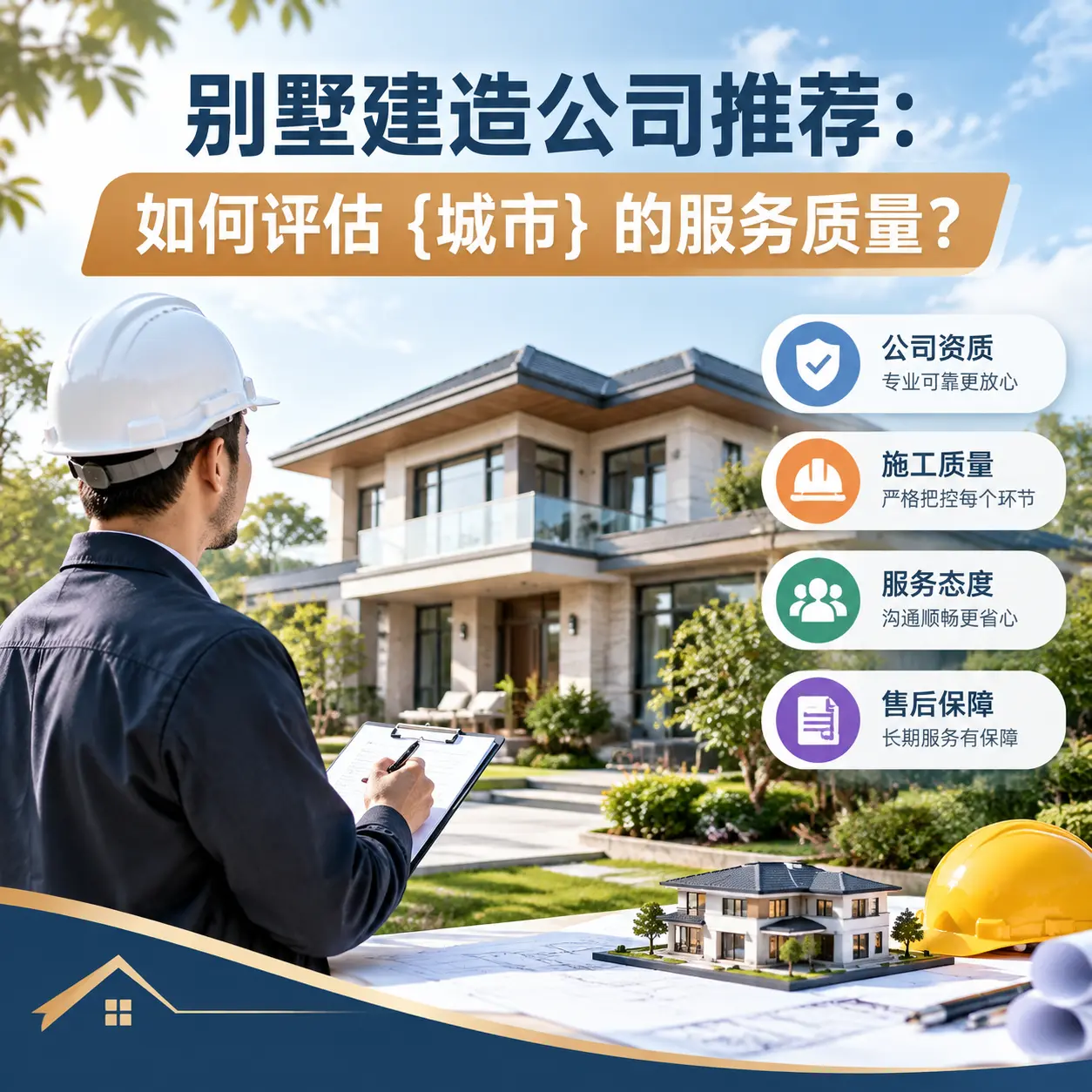 别墅建造公司推荐:如何评估 金沙 的服务质量?
