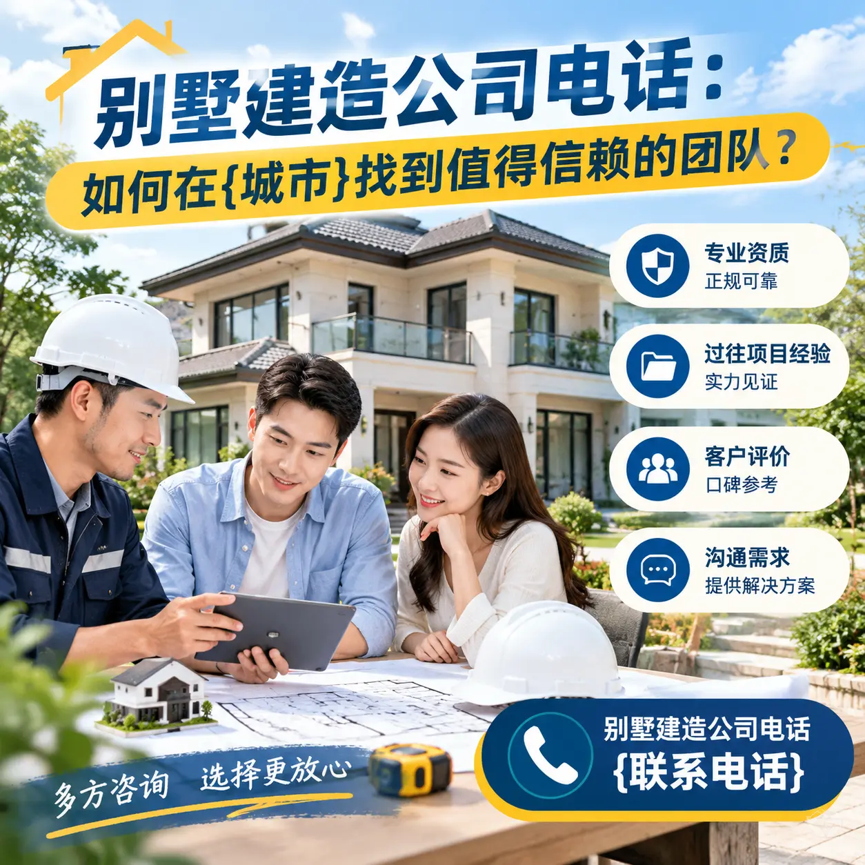别墅建造公司电话：如何在金沙找到值得信赖的团队？