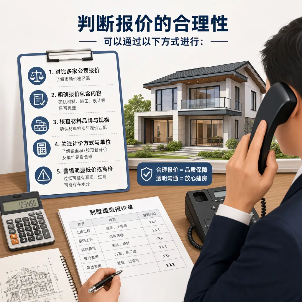 选择金沙别墅建造公司时,电话咨询的注意事项