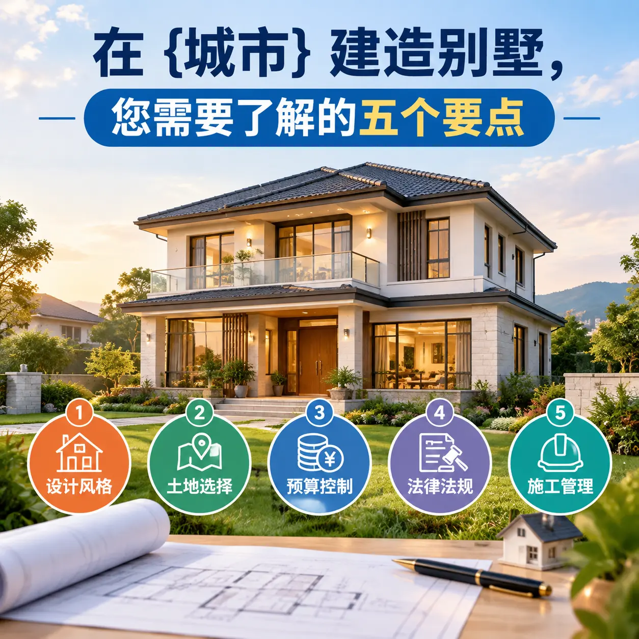 在 金沙 建造别墅,您需要了解的五个要点