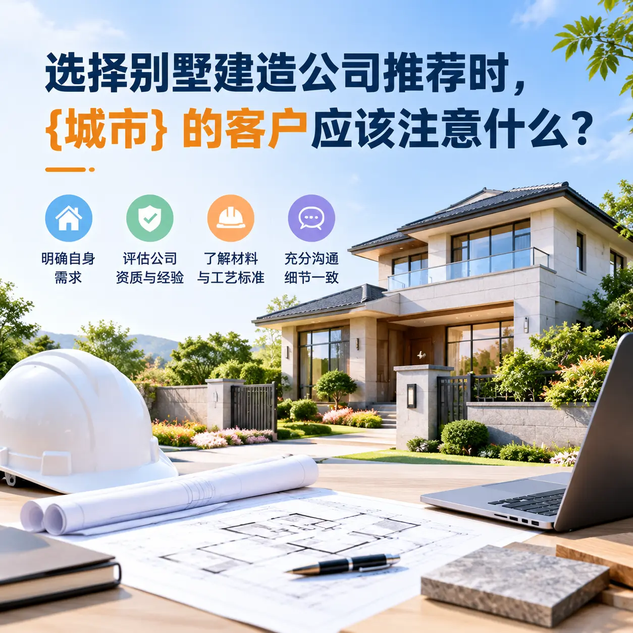 选择别墅建造公司推荐时，金沙 的客户应该注意什么？