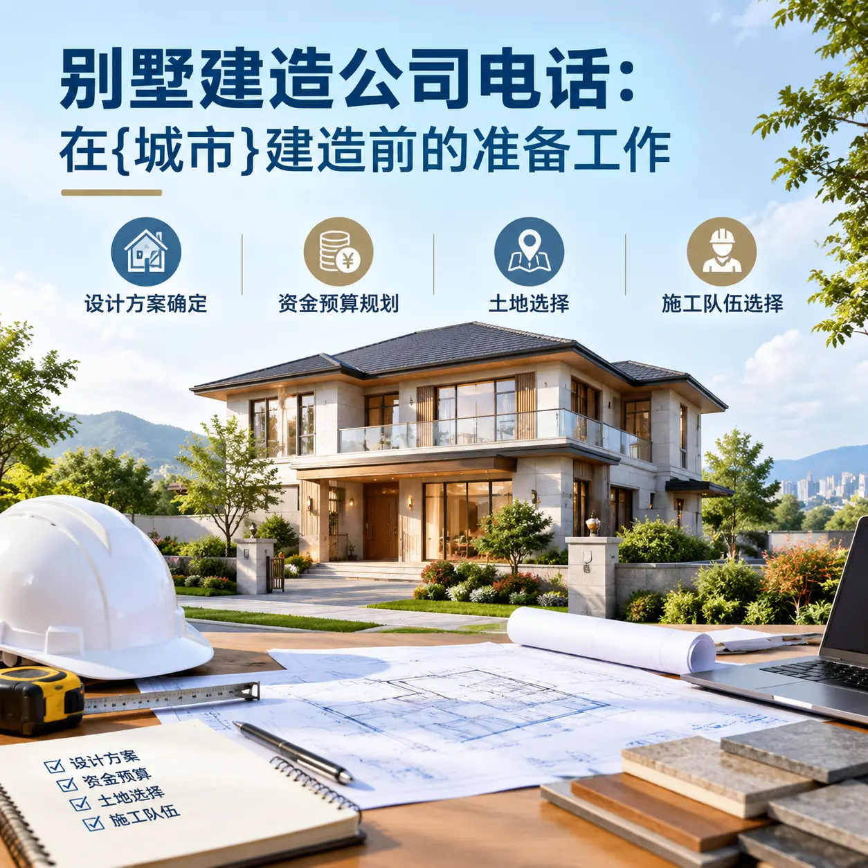 别墅建造公司电话:在金沙建造前的准备工作
