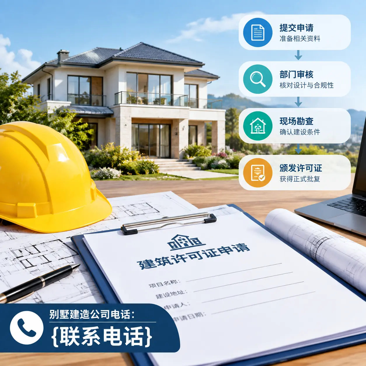 别墅建造公司电话:在金沙建造前的准备工作