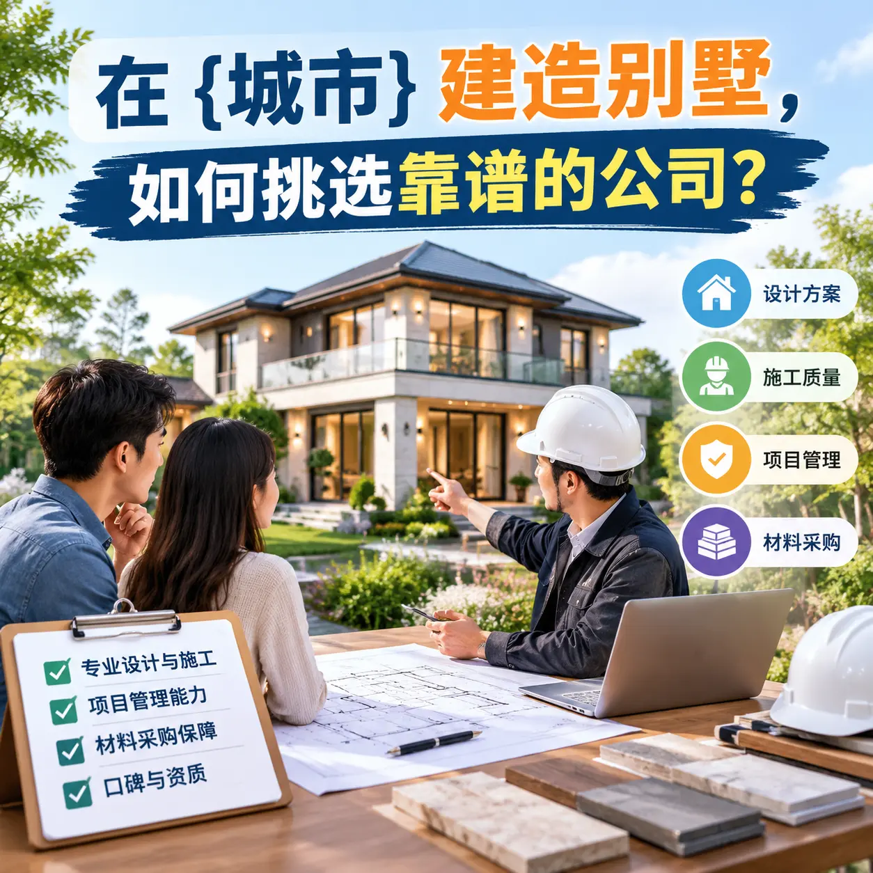 在 金沙 建造别墅，如何挑选靠谱的公司？