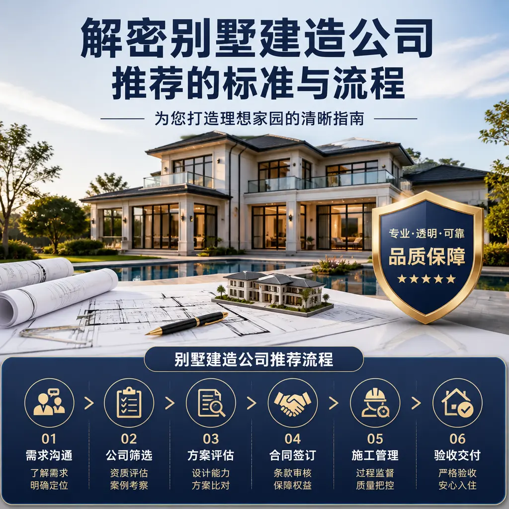 解密别墅建造公司推荐的标准与流程在 金沙