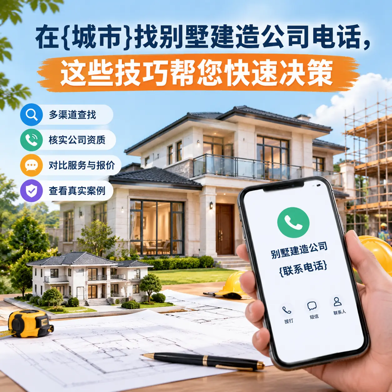 在金沙找别墅建造公司电话,这些技巧帮您快速决策