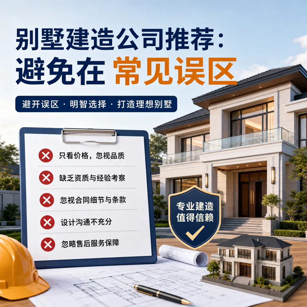 别墅建造公司推荐：避免在 金沙 的常见误区
