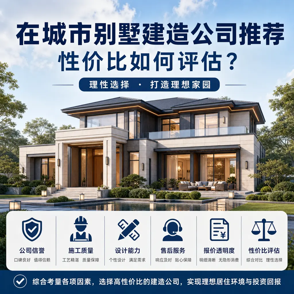 在 金沙 别墅建造公司推荐，性价比如何评估？