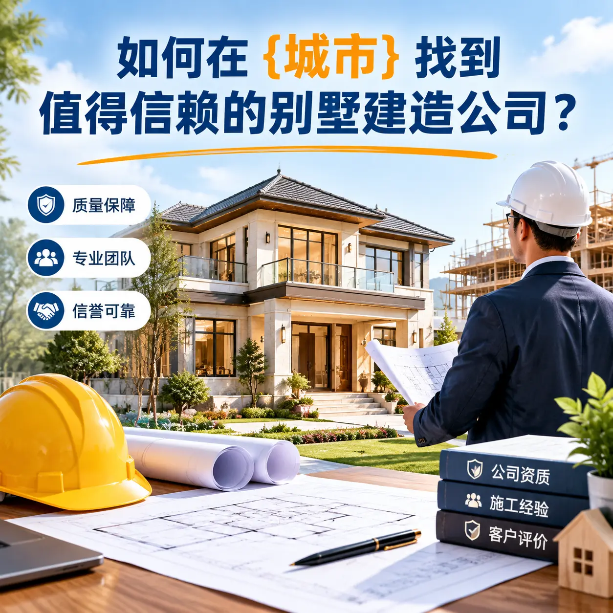 如何在 金沙 找到值得信赖的别墅建造公司？
