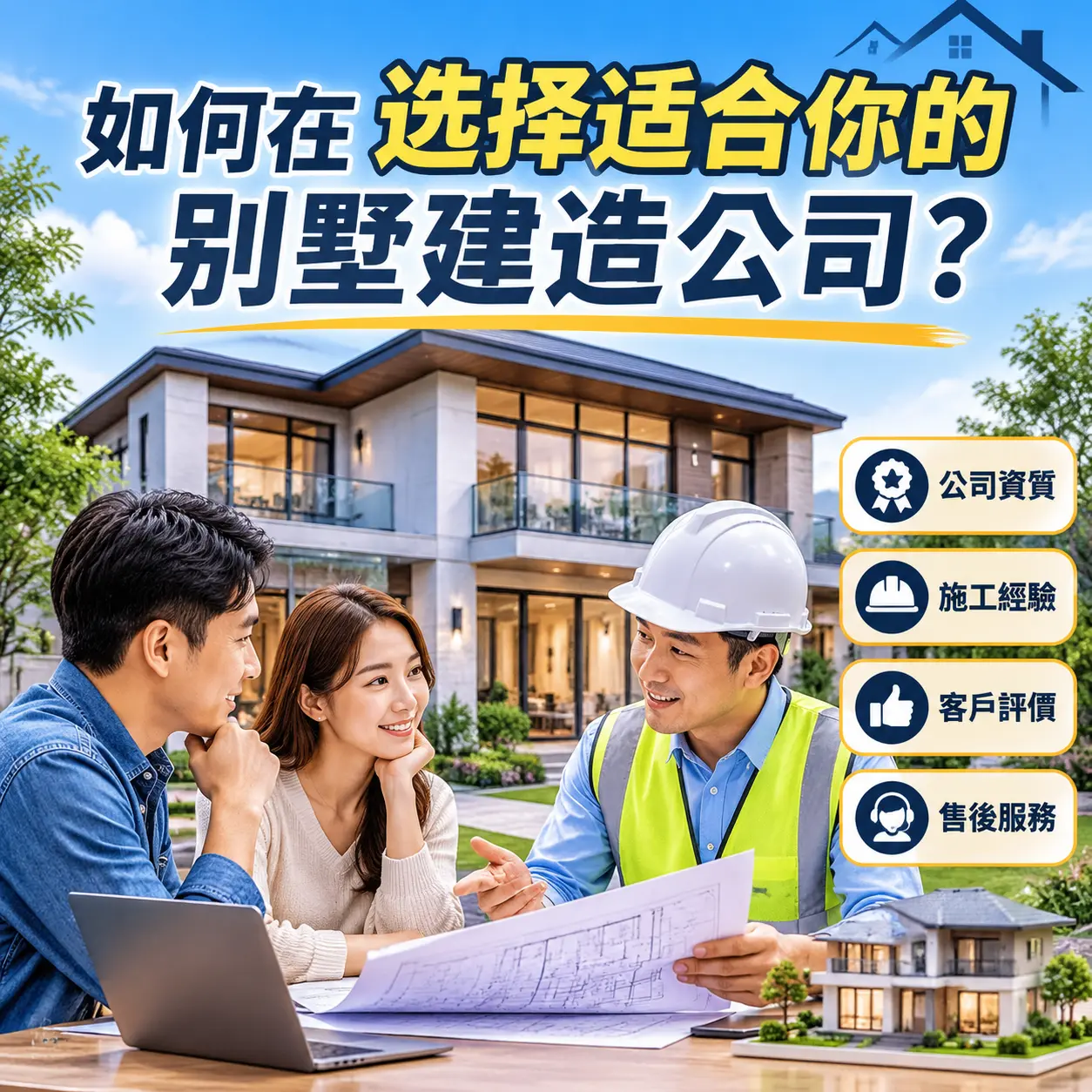 如何在 金沙 选择适合你的别墅建造公司？