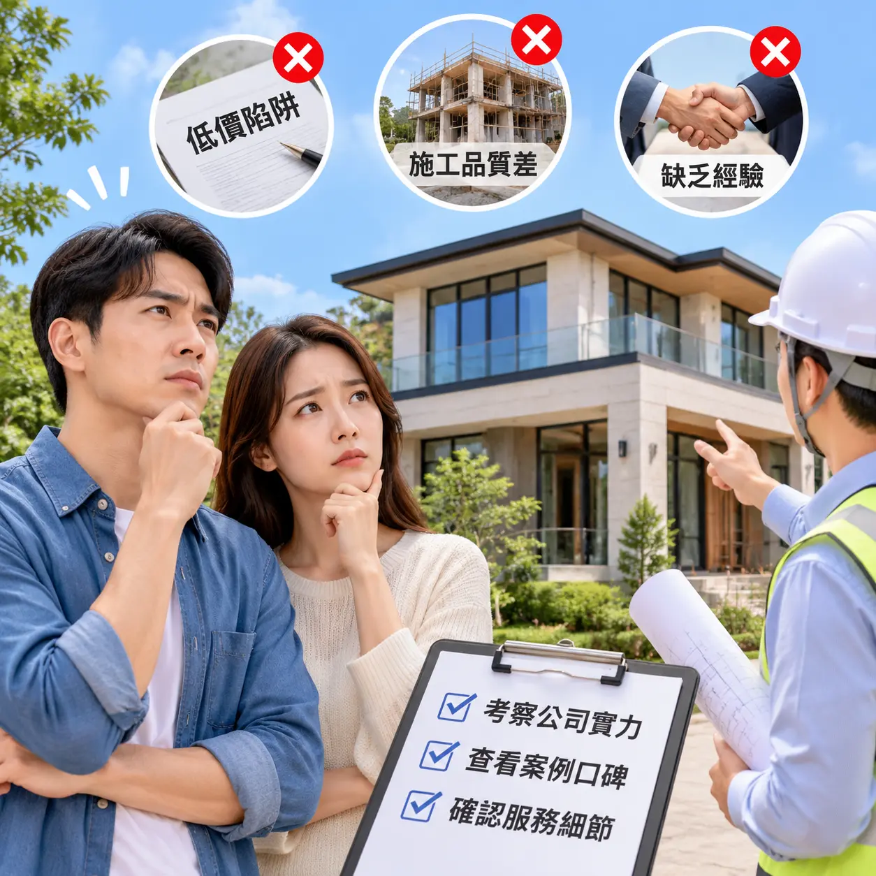 如何在 金沙 选择最佳别墅建造公司推荐?